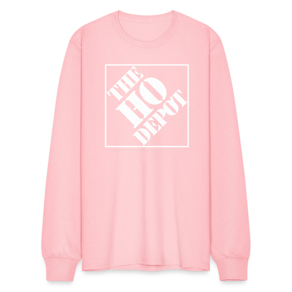 The Ho Depot Long Sleeve T-Shirt - pink