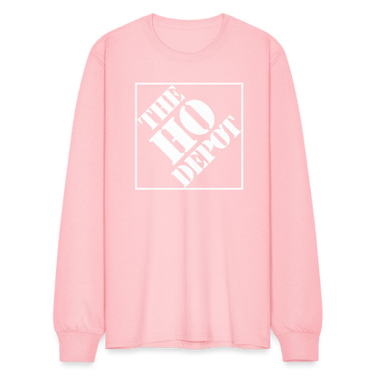 The Ho Depot Long Sleeve T-Shirt - pink