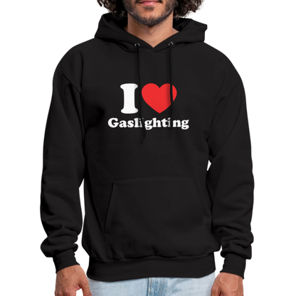 I Heart Gaslighting Hoodie - black