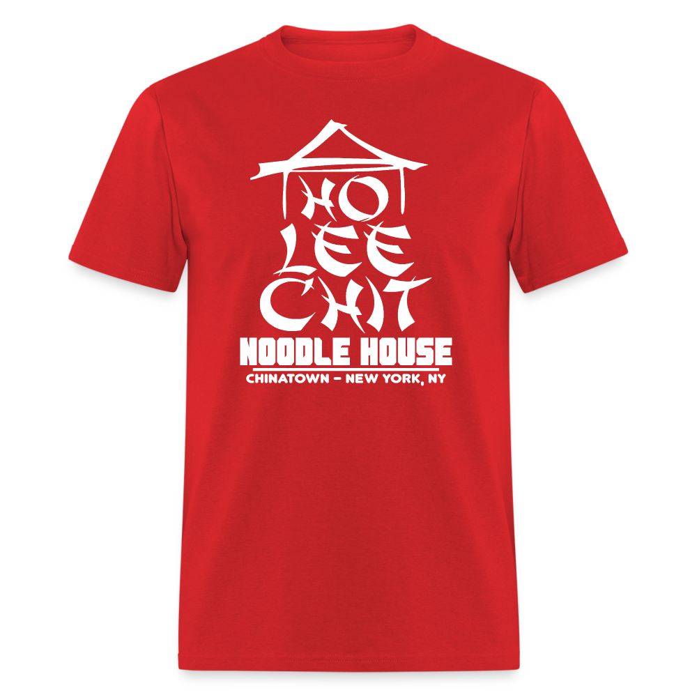 Ho Lee Chit Noodle House T-Shirt - Color: red