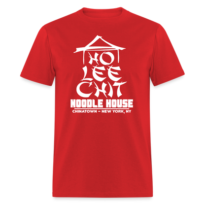 Ho Lee Chit Noodle House T-Shirt - Color: red