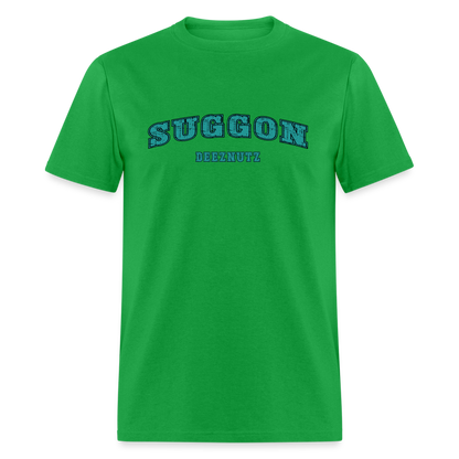 Suggon Deeznutz T-Shirt Color: bright green