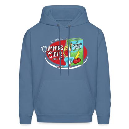 Cummins Cider Juice Box Hoodie - Color: denim blue