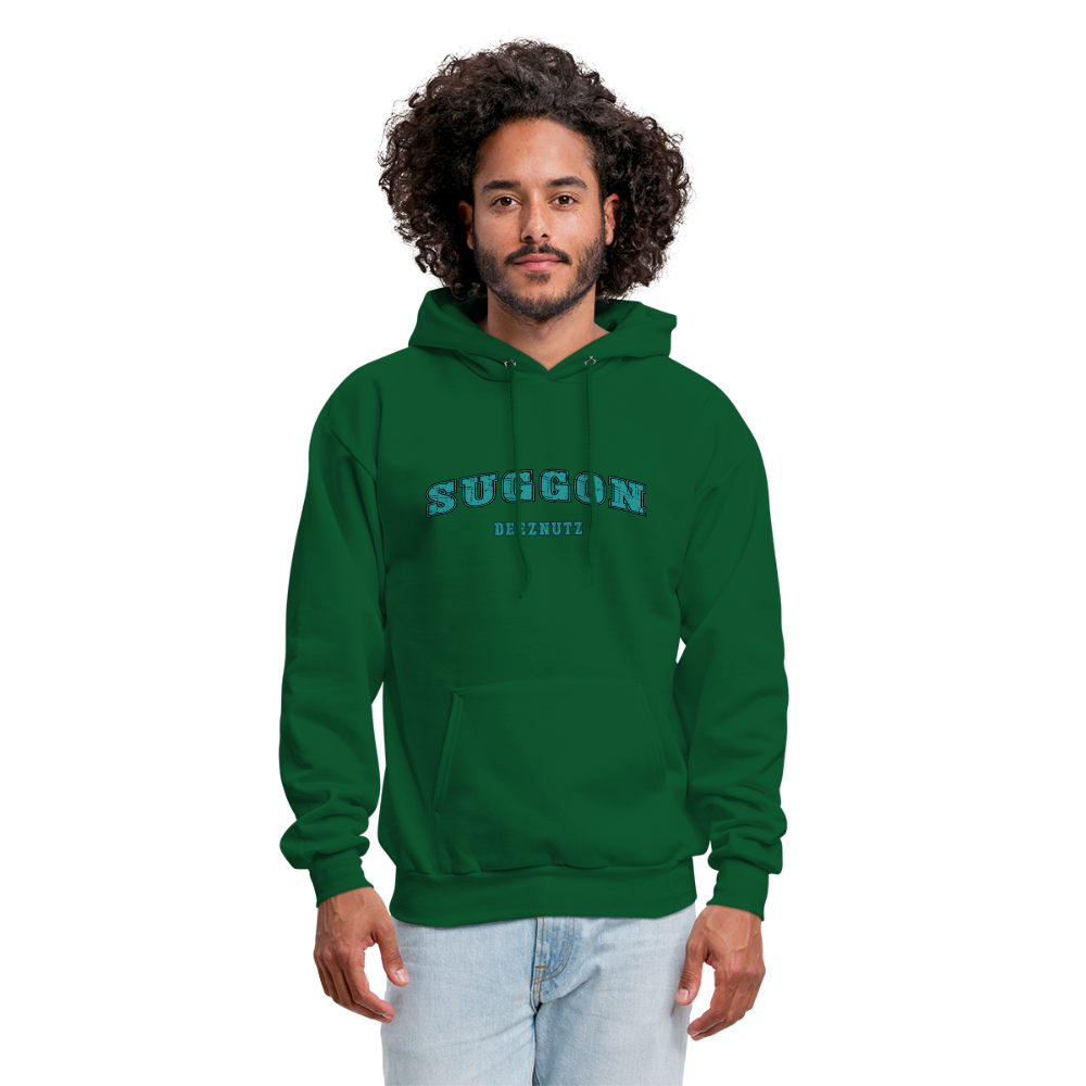 Suggon Deeznutz Hoodie (Funny Adult Humor) Color: white