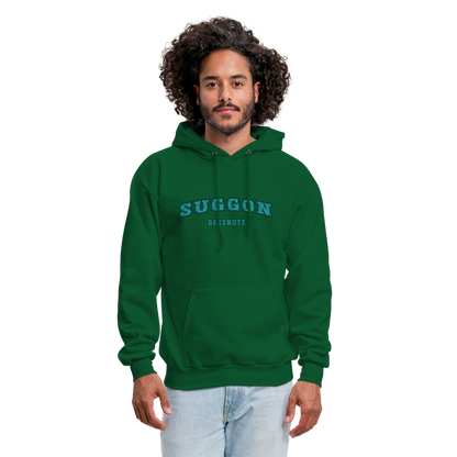 Suggon Deeznutz Hoodie (Funny Adult Humor) Color: white