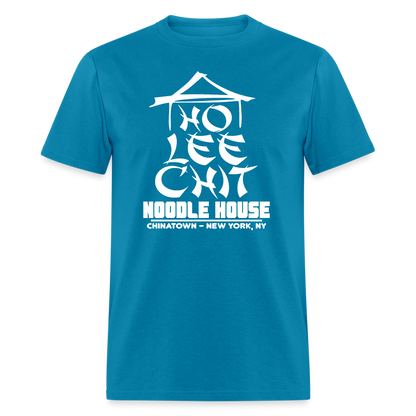 Ho Lee Chit Noodle House T-Shirt - Color: turquoise