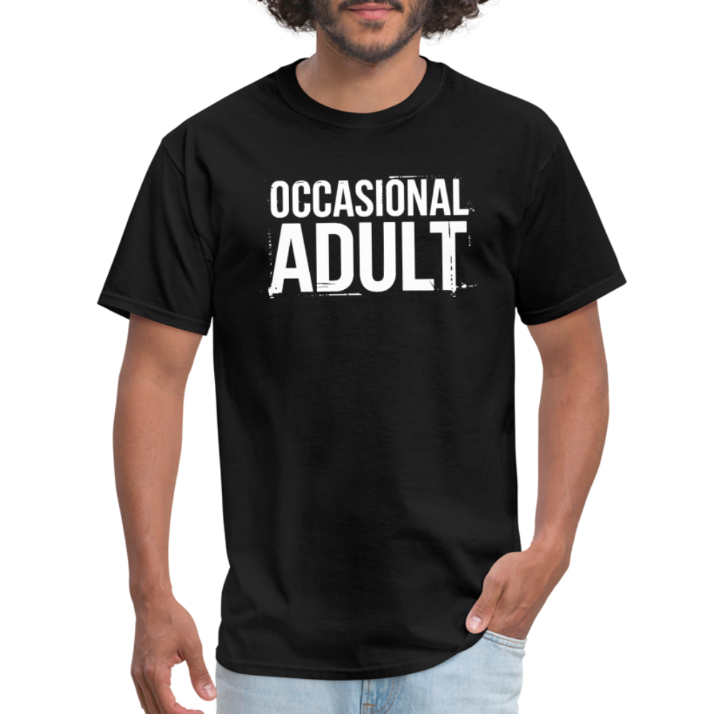 Occasional Adult T-Shirt - black