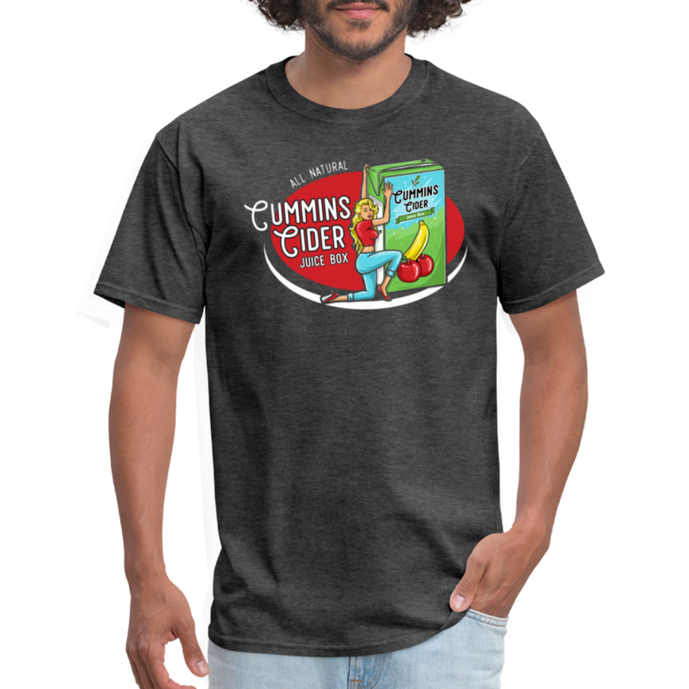 Cummins Cider Juice Box T-Shirt - heather black