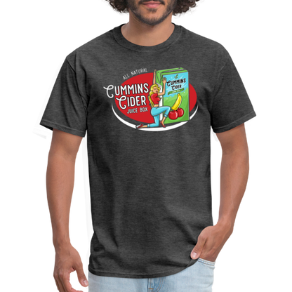 Cummins Cider Juice Box T-Shirt - heather black