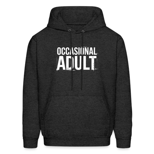 Occasional Adult Hoodie - charcoal grey