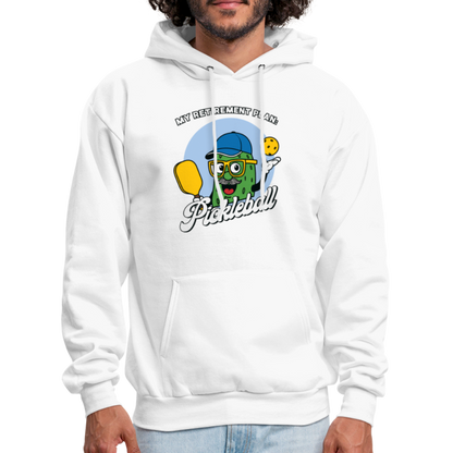 My Retirement Plan: Pickleball Hoodie - Color: white