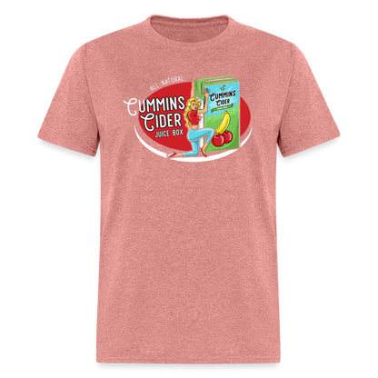 Cummins Cider Juice Box T-Shirt - heather mauve