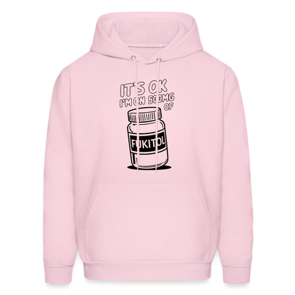 I'm 500mg of Fukitol Hoodie - Color: pale pink