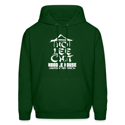 Ho Lee Chit Noodle House Hoodie - Color: forest green