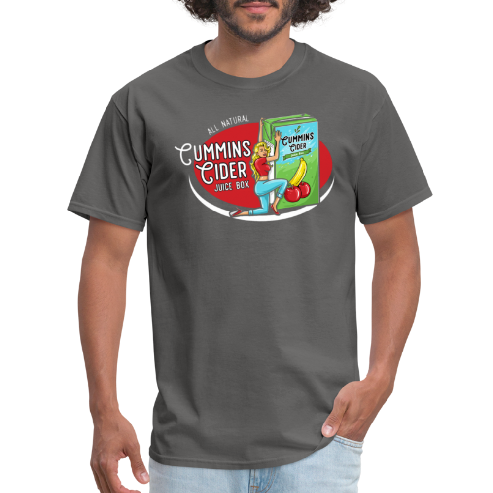 Cummins Cider Juice Box T-Shirt - charcoal