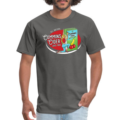 Cummins Cider Juice Box T-Shirt - charcoal