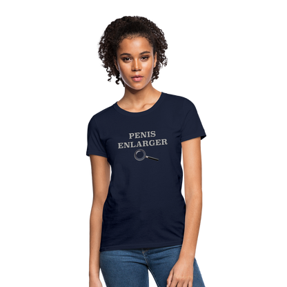 Penis Enlarger Women's T-Shirt (Funny Adult Humor) Color: pink