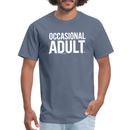 Occasional Adult T-Shirt - denim