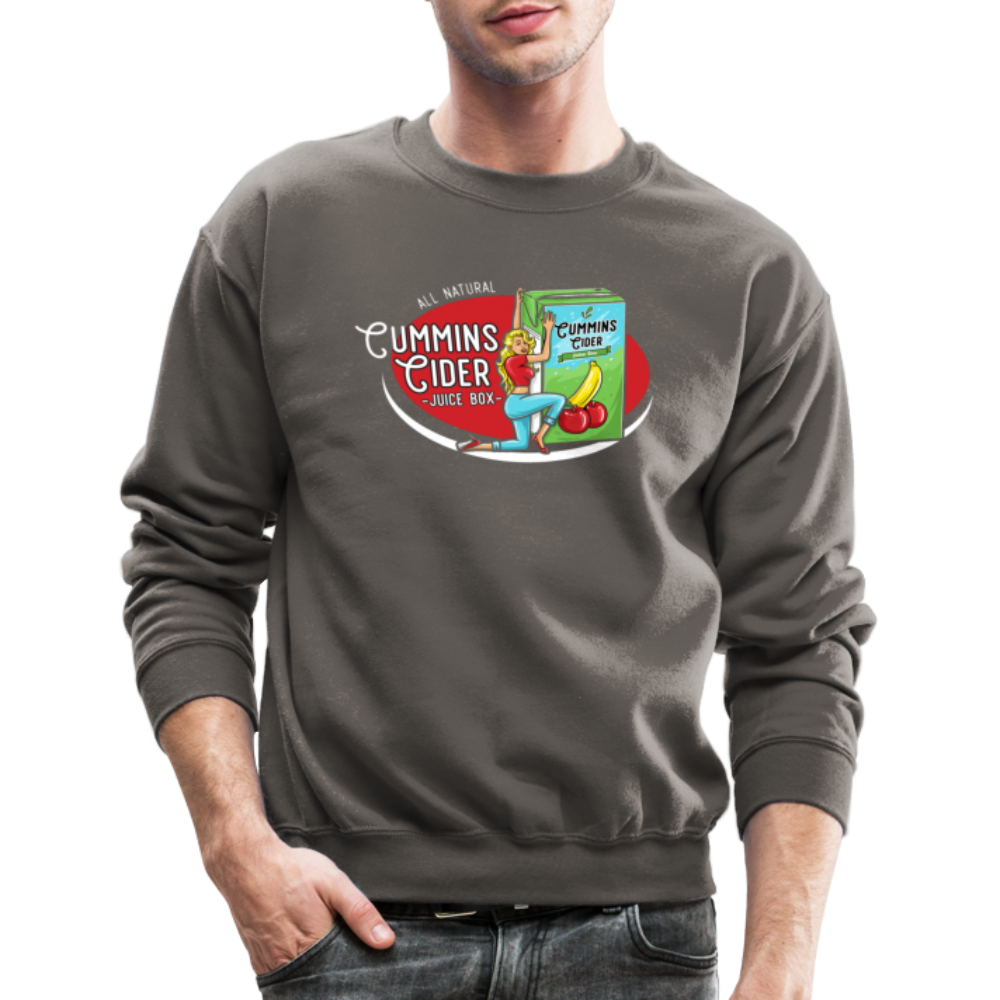 Cummins Cider Juice Box Sweatshirt - asphalt gray