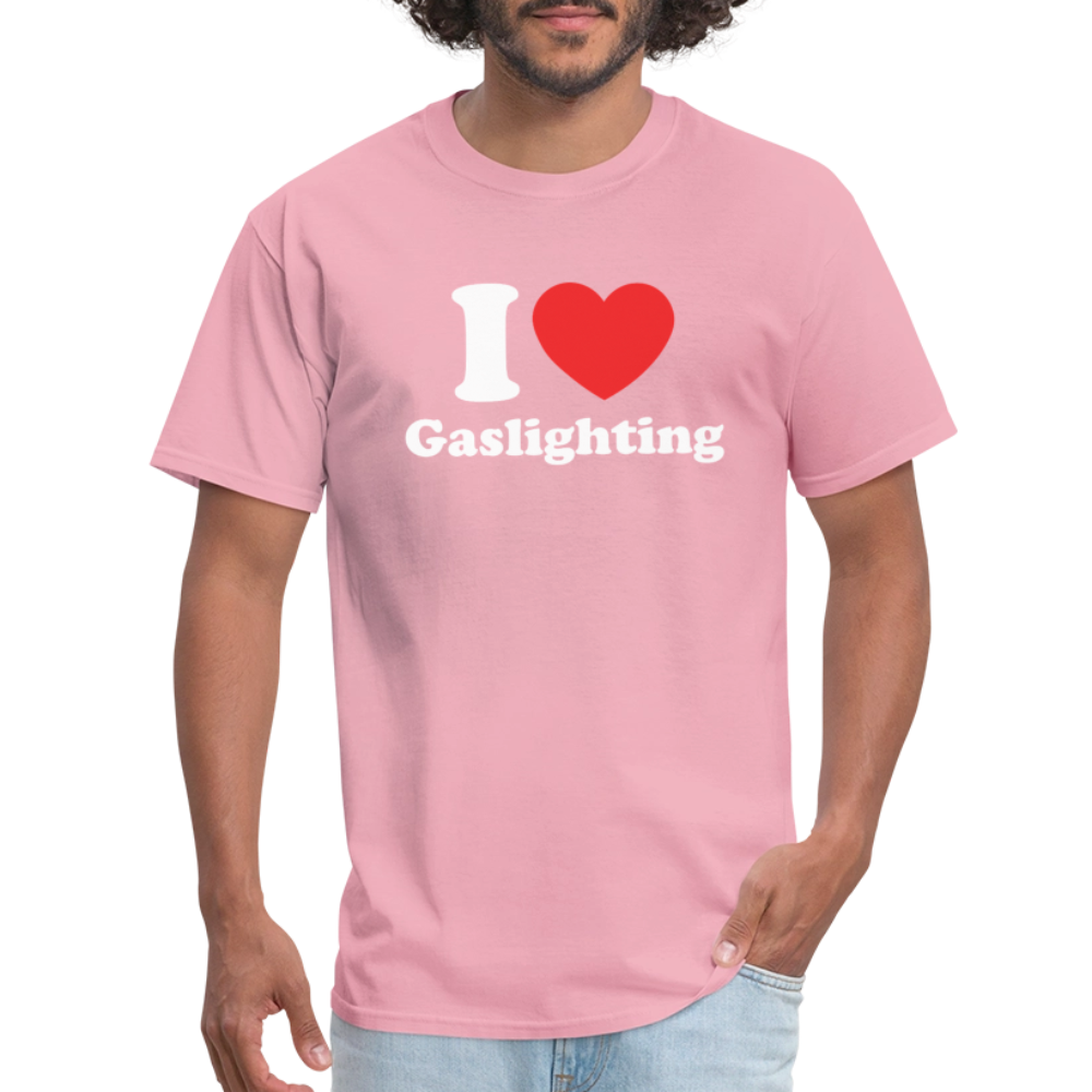 I Heart Gaslighting T-Shirt - pink