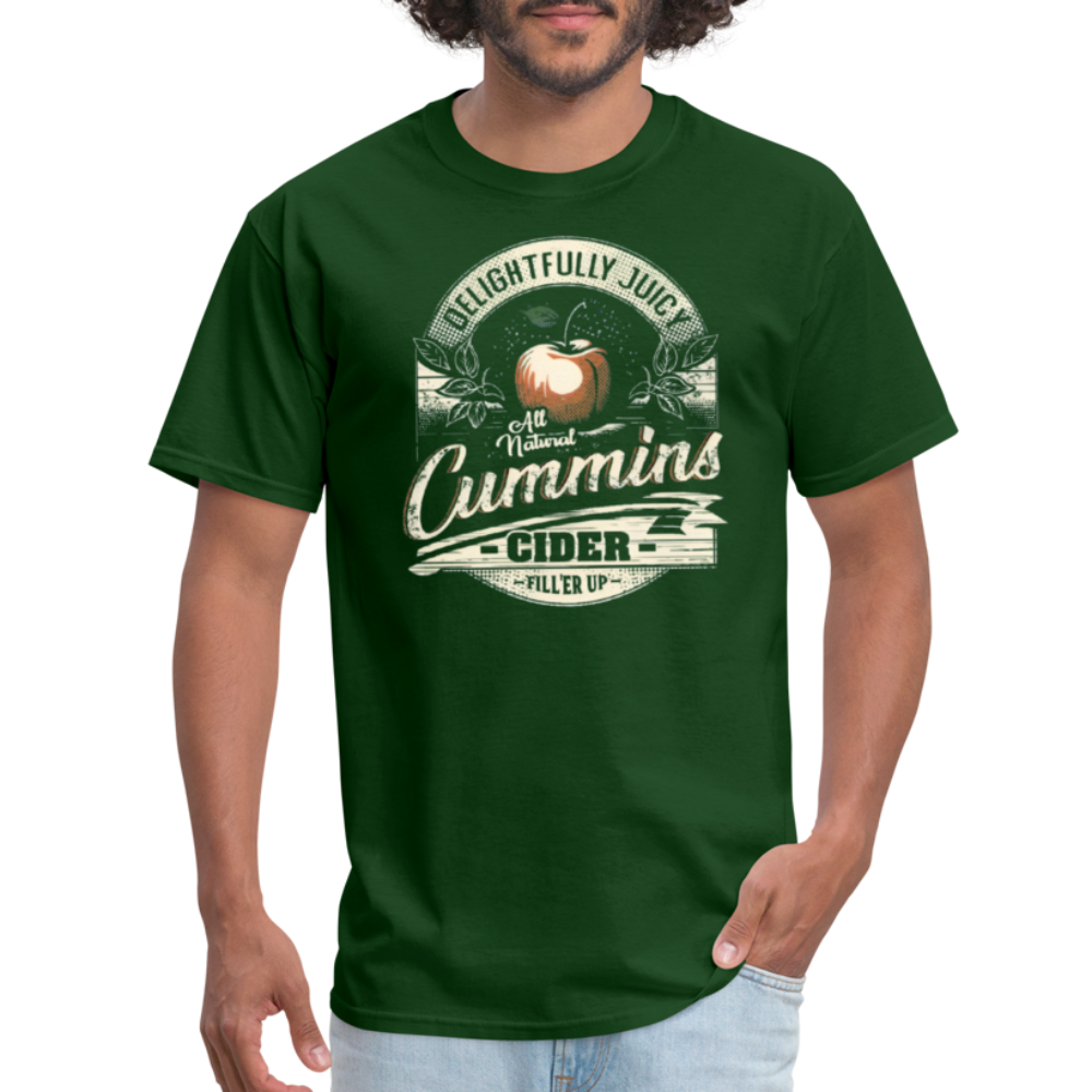 Vintage Cummins Cider T-Shirt - forest green