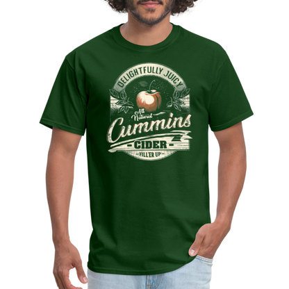 Vintage Cummins Cider T-Shirt - forest green