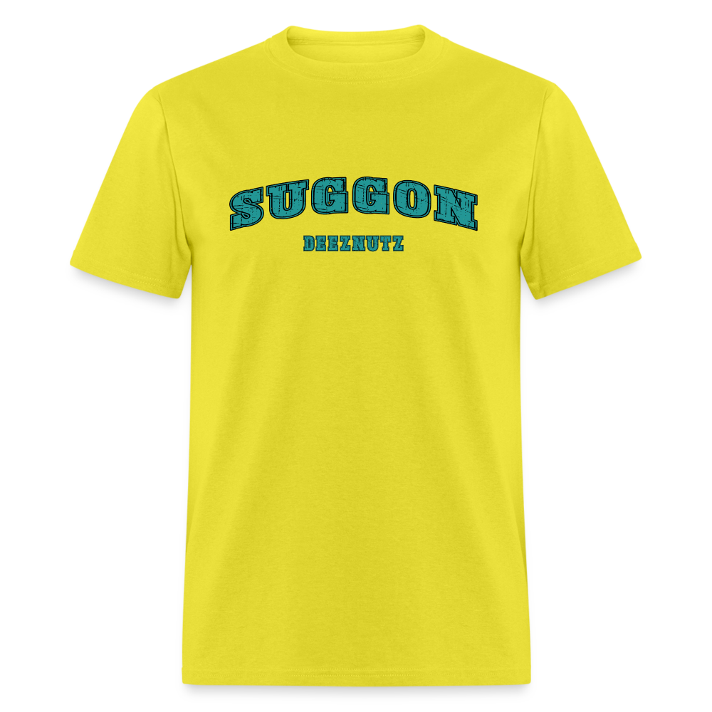 Suggon Deeznutz T-Shirt Color: yellow