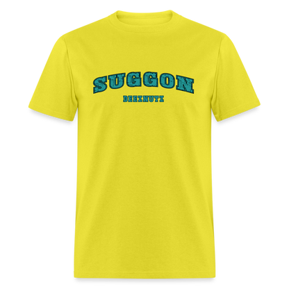 Suggon Deeznutz T-Shirt Color: yellow