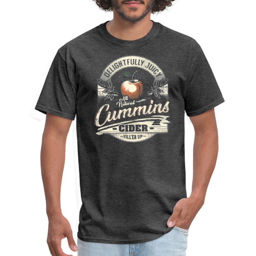 Vintage Cummins Cider T-Shirt - heather black