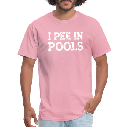 I Pee In Pools T-Shirt - Color: denim