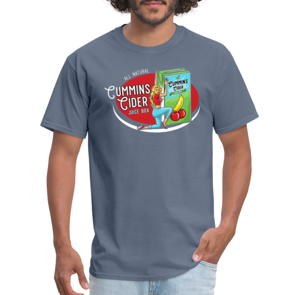 Cummins Cider Juice Box T-Shirt - denim