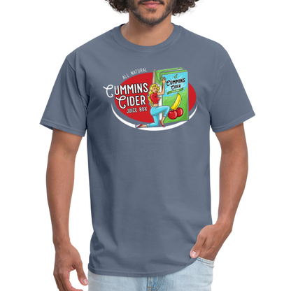 Cummins Cider Juice Box T-Shirt - denim