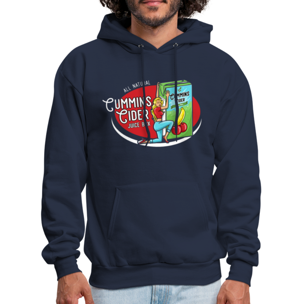 Cummins Cider Juice Box Hoodie - Color: navy