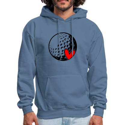 Love Golf Hoodie - denim blue