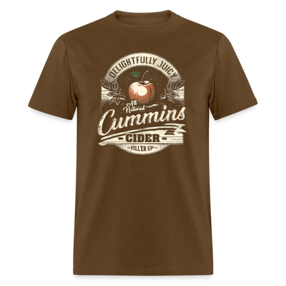 Vintage Cummins Cider T-Shirt - brown