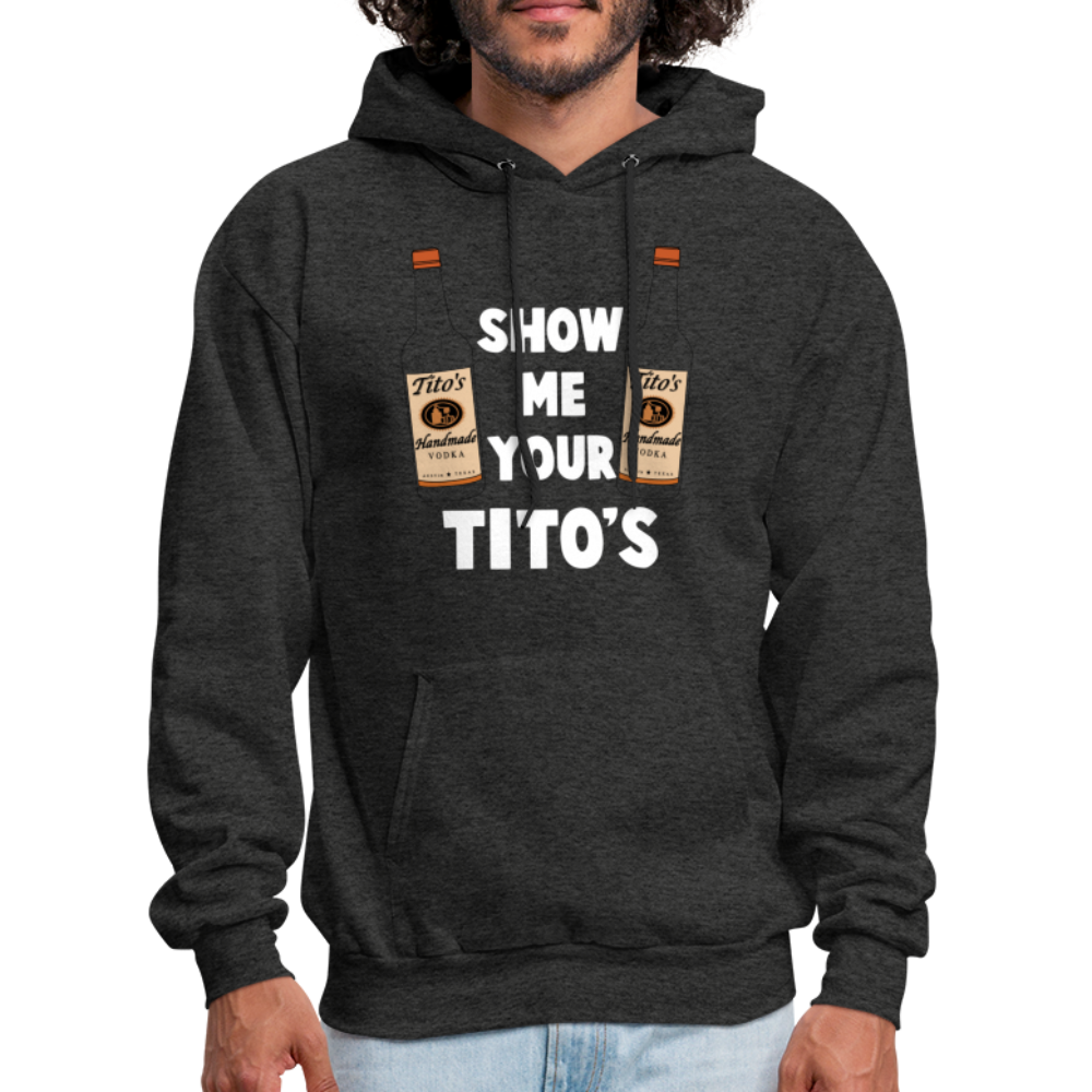 Show Me Your Tito's (Funny Vodka) Hoodie Color: Sand