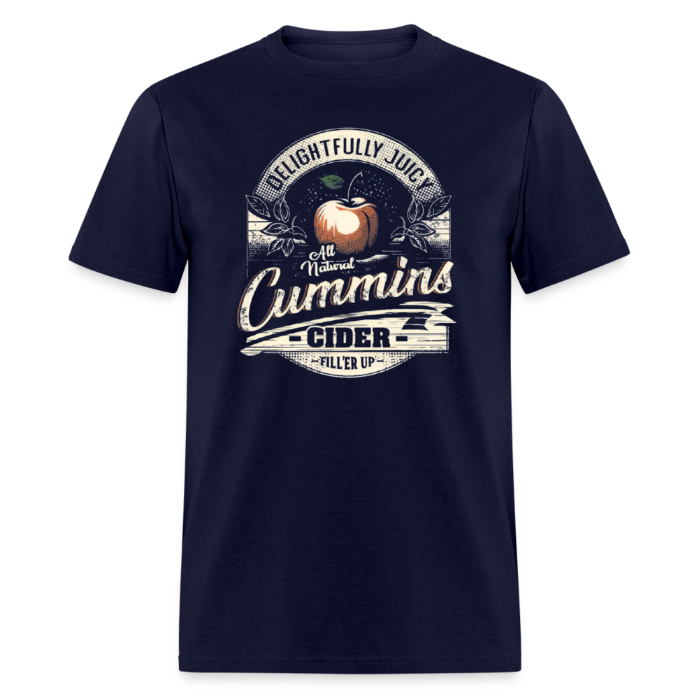 Vintage Cummins Cider T-Shirt - navy