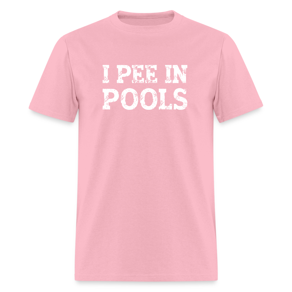 I Pee In Pools T-Shirt - Color: pink