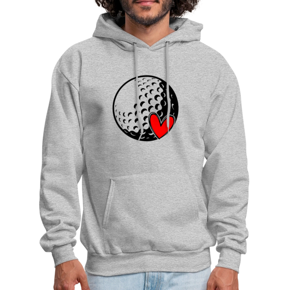 Love Golf Hoodie - heather gray