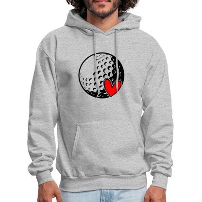 Love Golf Hoodie - heather gray