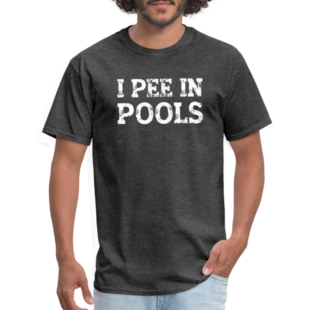 I Pee In Pools T-Shirt - Color: denim