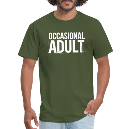 Occasional Adult T-Shirt - military green