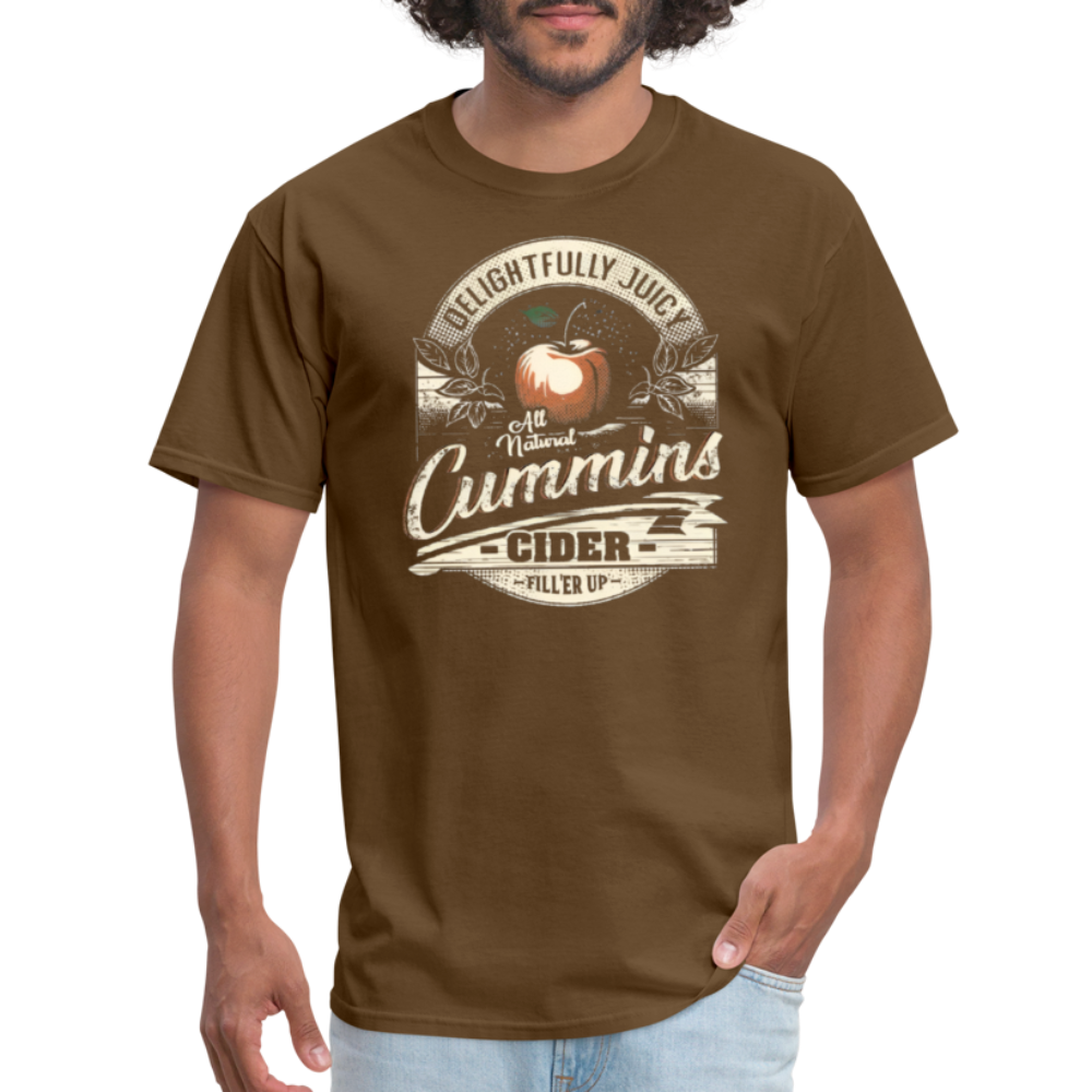 Vintage Cummins Cider T-Shirt - brown