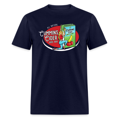 Cummins Cider Juice Box T-Shirt - navy