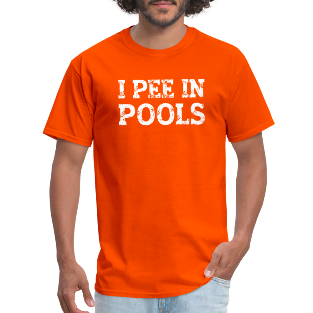 I Pee In Pools T-Shirt - Color: denim