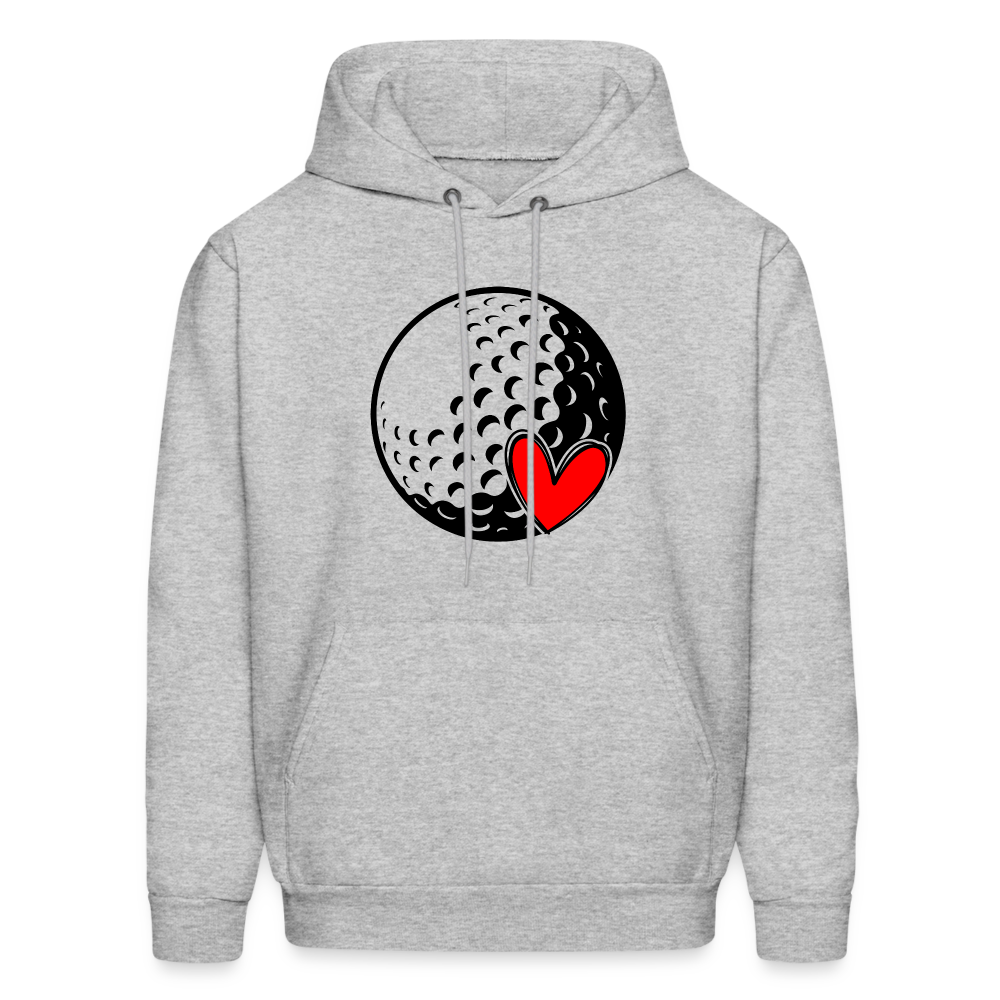 Love Golf Hoodie - heather gray