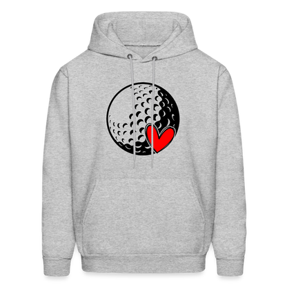 Love Golf Hoodie - heather gray