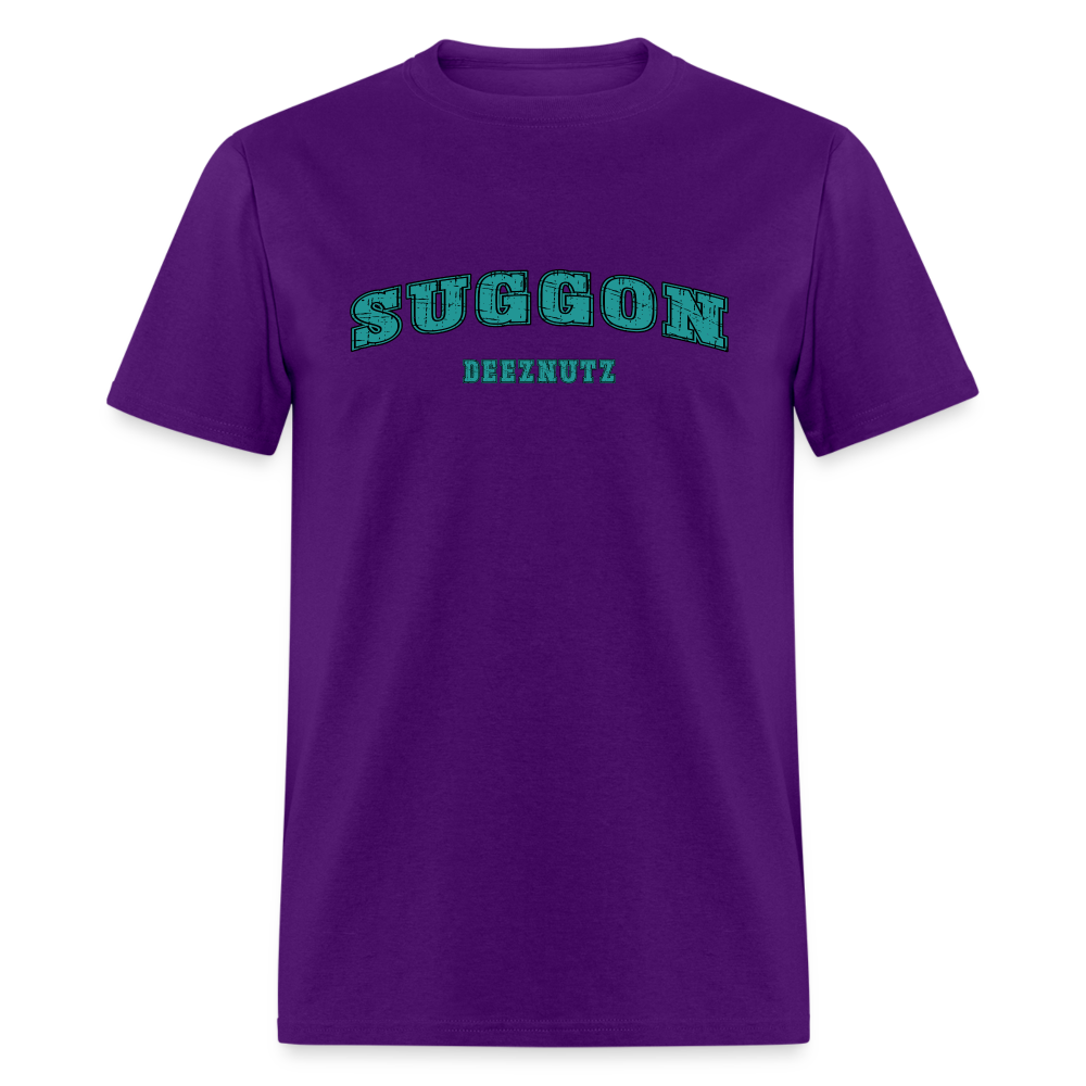 Suggon Deeznutz T-Shirt Color: purple