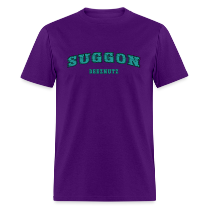 Suggon Deeznutz T-Shirt Color: purple