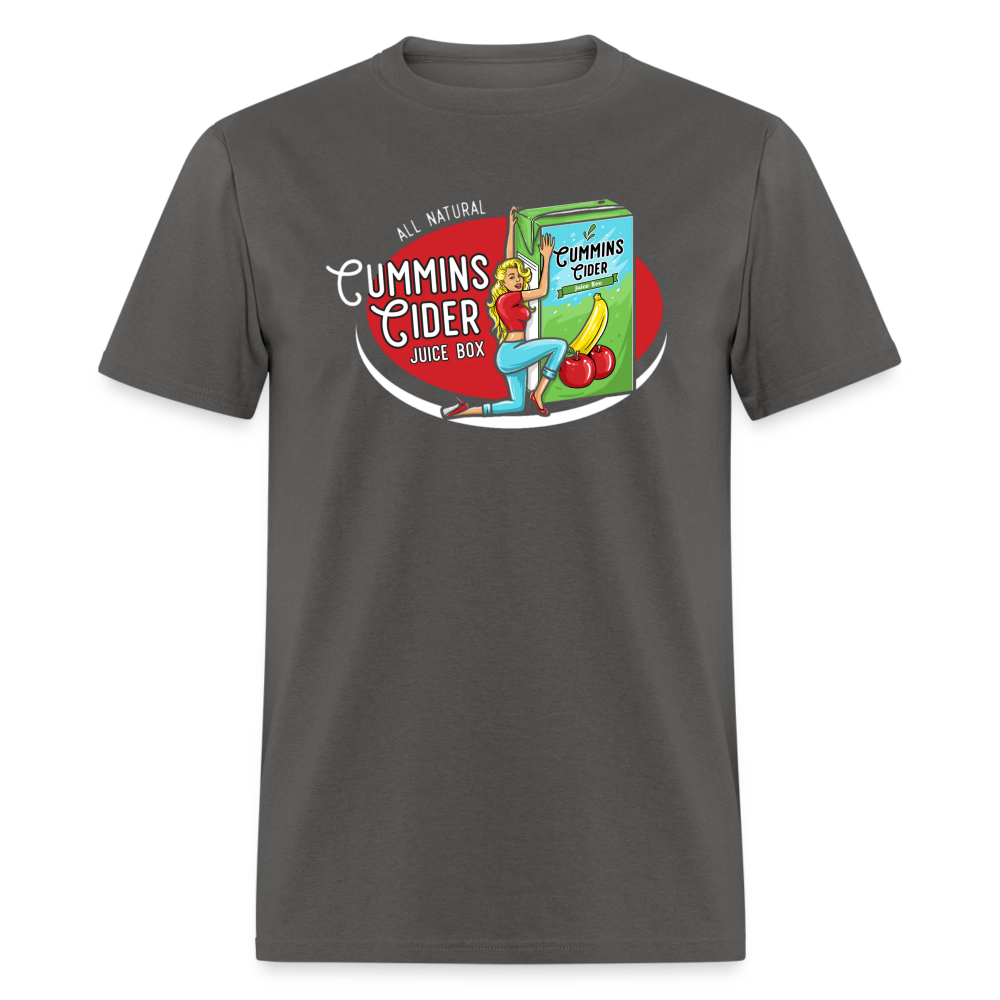 Cummins Cider Juice Box T-Shirt - charcoal